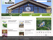 Tablet Screenshot of navalafuente.org